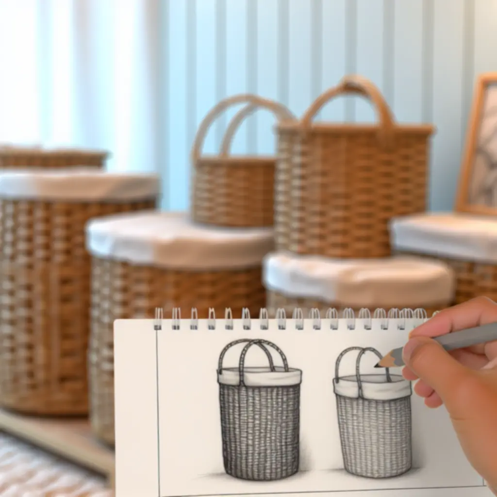 Zbliżenie na wysokiej jakości materiały pojemników do przechowywania HomeSortia