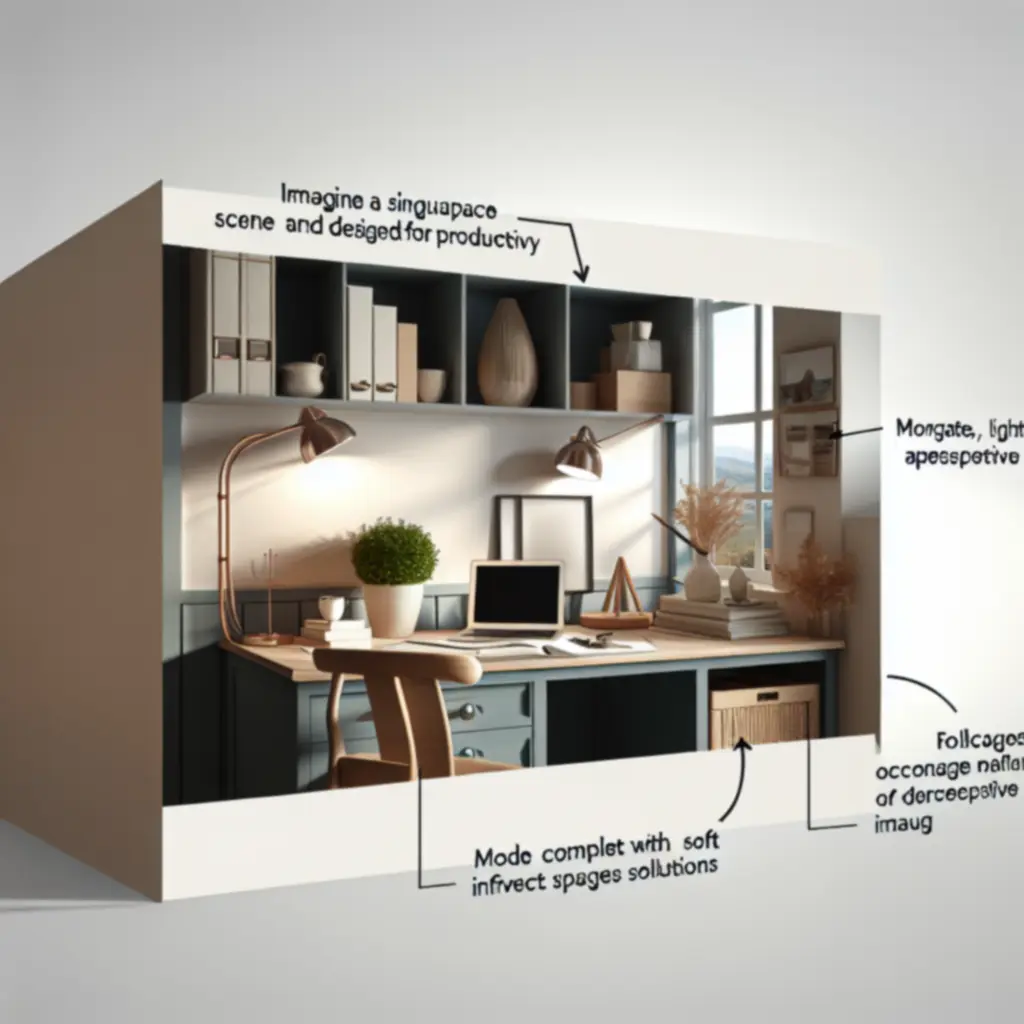 Różne inspirujące aranżacje zorganizowanych domowych biurek