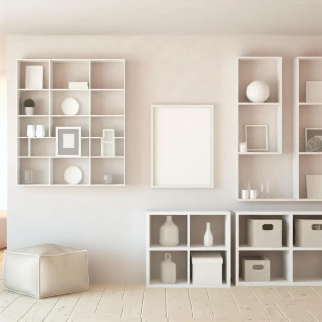 Uporządkowane nowoczesne wnętrze z rozwiązaniami HomeSortia